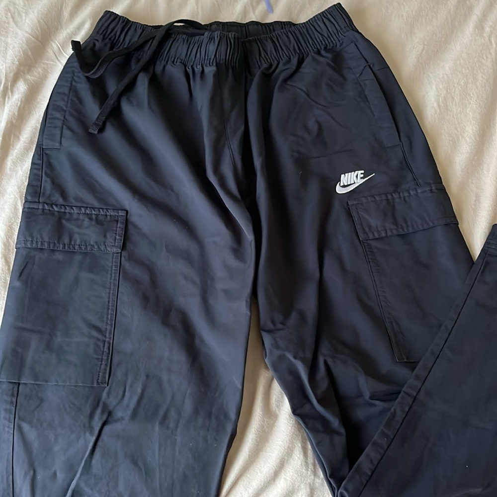Nike Navy track pants